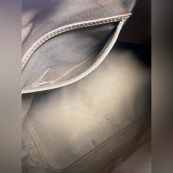 Louis Vuitton Alma Brown Canvas Monogram Leather Handbag - Picture 15 of 16